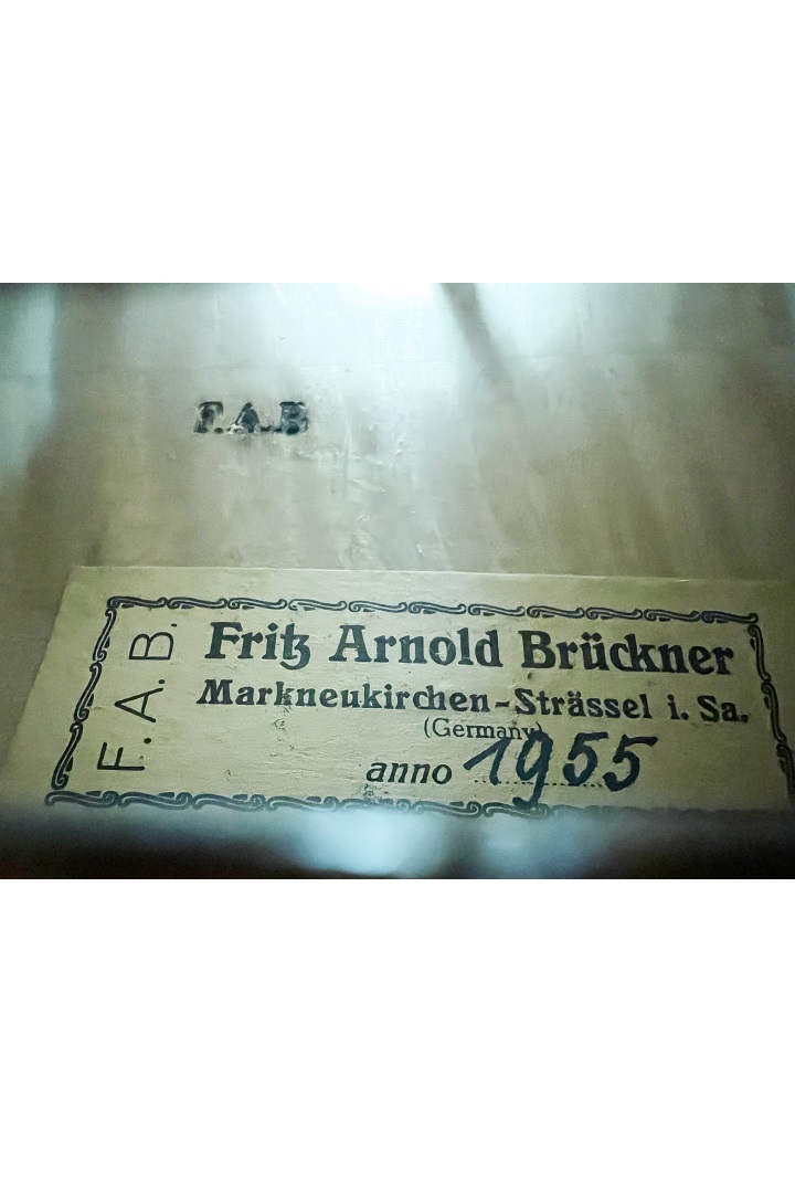 Brückner Fritz Arnold - Markneukirchen Anno 1955 - B-118